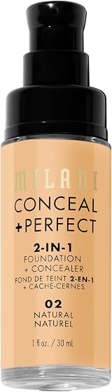 Milani Conceal + Perfect 2-In-1 Foundation + Concealer Natural view 5