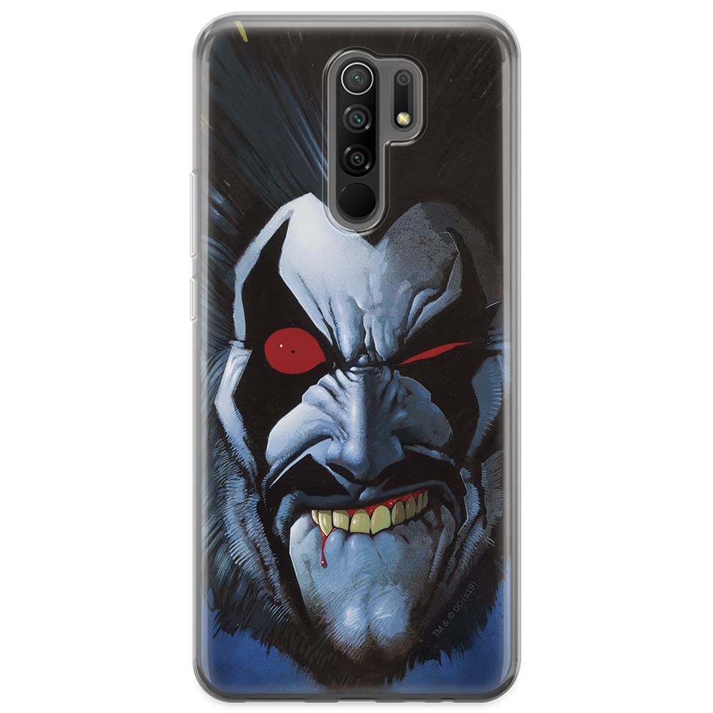 ERT GROUP mobile phone case for Xiaomi REDMI 9 original and officially Licensed DC pattern Lobo 001 optimally adapted to the shape of the mobile phone, case made of TPU