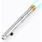 Saberforms 12 Colors Lightsaber,16 Sound Fonts,Motion Control Dueling Saber | 12 RGB colors, 16 Sound Fonts, motion control, metal hilt, great for adults &amp; kids cosplay or dueling