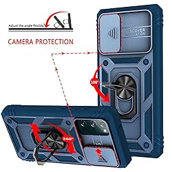 Jeylly Galaxy S20 FE 5G Case with Slide Camera