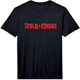 Threadless Nicebleed Tesla Vs. Edison Graphic Performance T-Shirt