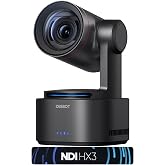 OBSBOT Tail 2 PTZR NDI Camera 4K@60FPS, Pro AI Tracking, 1/1.5" CMOS, 50MP | 5X Optical Zoom, 12X Hybrid Zoom, SDI/HDMI/IP/USB 3.0 Output, Streaming for Education, Conference, Worship (NDI Activated)