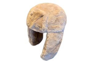 Caissip Women's Trapper Hat Faux Fur Winter Hats Fuzzy Russian Hat with Buckle Trooper Warm Ski Cycling Ear Flap Hat 2024