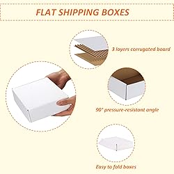HORLIMER 9x6x2 inches Shipping Boxes Set of