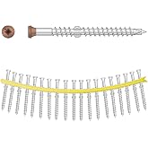 Simpson Strong-Tie SSDHPD212SB - #10 x 2-1/2 Stainless Compact Head Deck Screw Brown