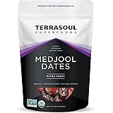 Terrasoul Superfoods Organic Medjool Dates, 2 Lbs - Soft Chewy Texture | Sweet Caramel Flavor | Farm Fresh