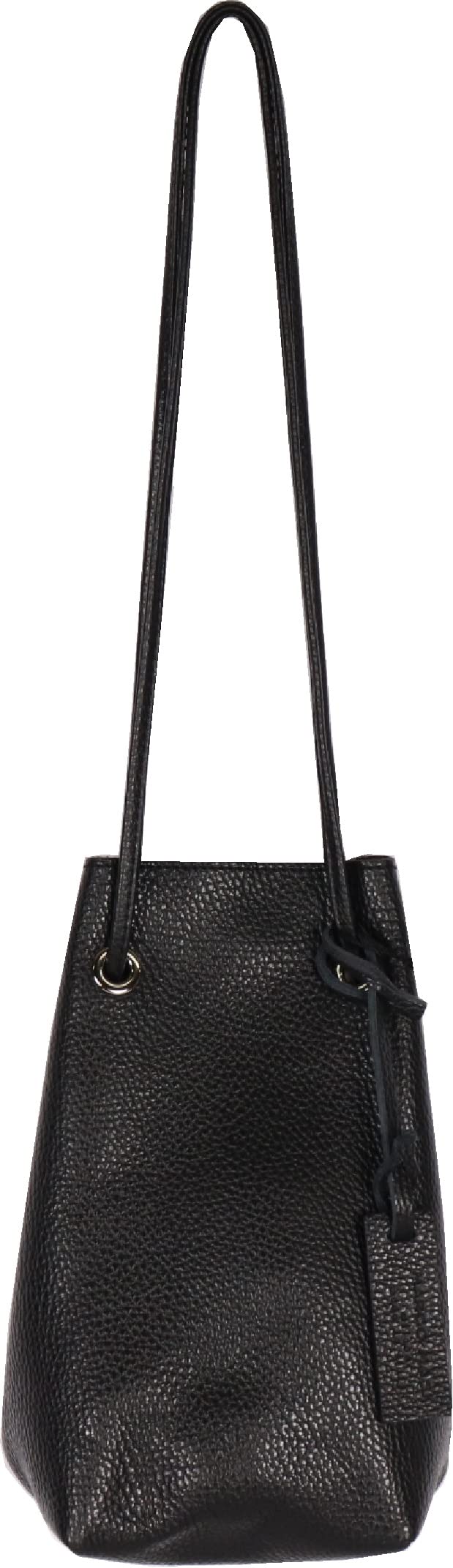 Marcomage 3170 Women's Drawstring Bag, Made in Italy, Cowhide Leather, Leather, Tote Bag, 2-Way Shoulder Bag, Drawstring