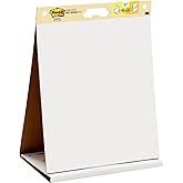 Post-it Super Sticky Portable Tabletop Easel Pad w/ Dry Erase Panel, Great for Virtual Teachers and Students, 20x23 Inches, 2