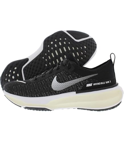 Amazon.com | Nike ZOOMX Invincible Run FK 3 Black/White/Silver