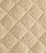 DII Basic Terry Collection Quilted 100% Cotton, Potholder, Pebble, 3 Piece