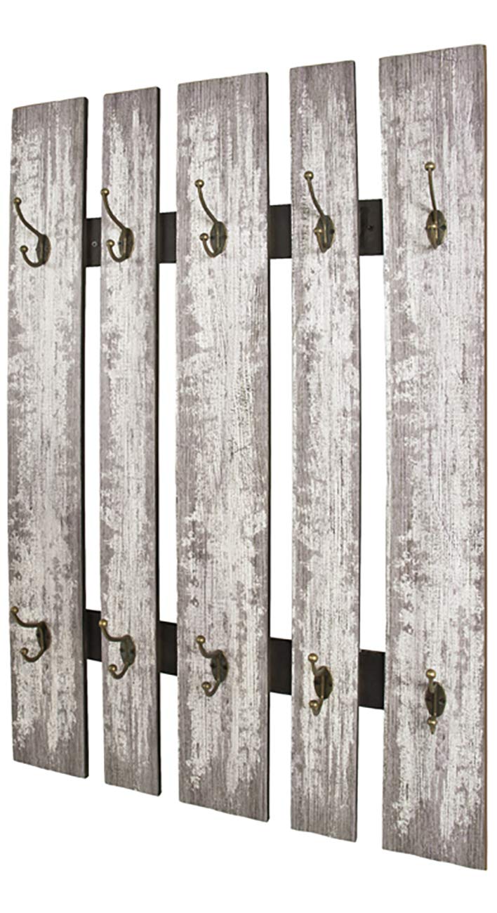 HAKU Wardrobe Grey, Mdf, Metal - Dim.: W 65 cm X H 100 cm X D 9 cm, Style: Industrial