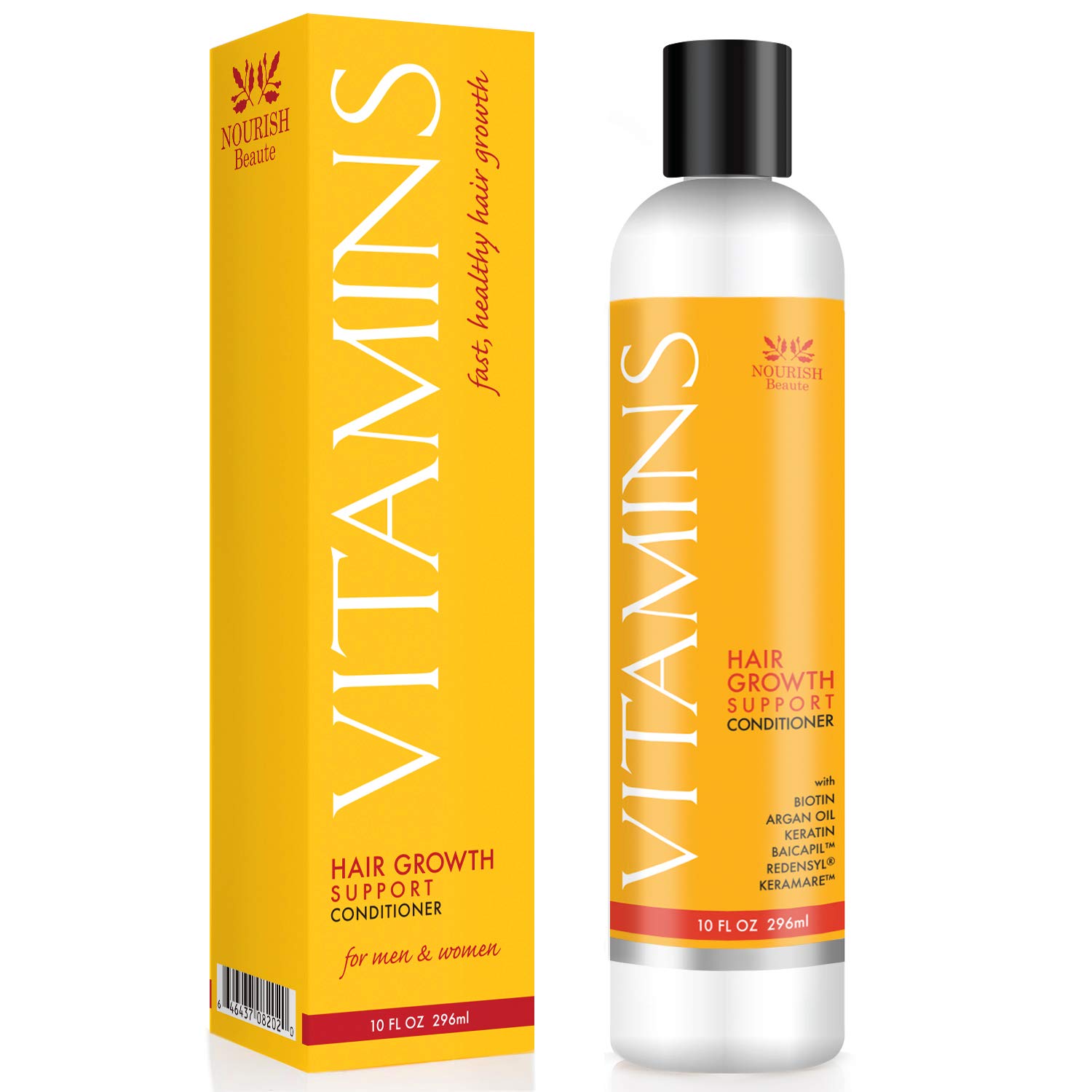 Amazon Com Nourish Beaute Vitamins Conditioner For Hair Loss That