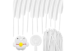 HYKJNBW 100Pcs White 260 Balloons, Skinny Long Balloon for Tying Balloon Arch Twisting Ballon Animal Balloons Birthday Party Wedding Festival Decorations.