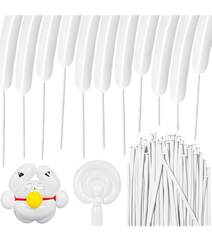 260 Clear Balloons - 200 Pack Thick Latex Twisting Balloons For Decorations