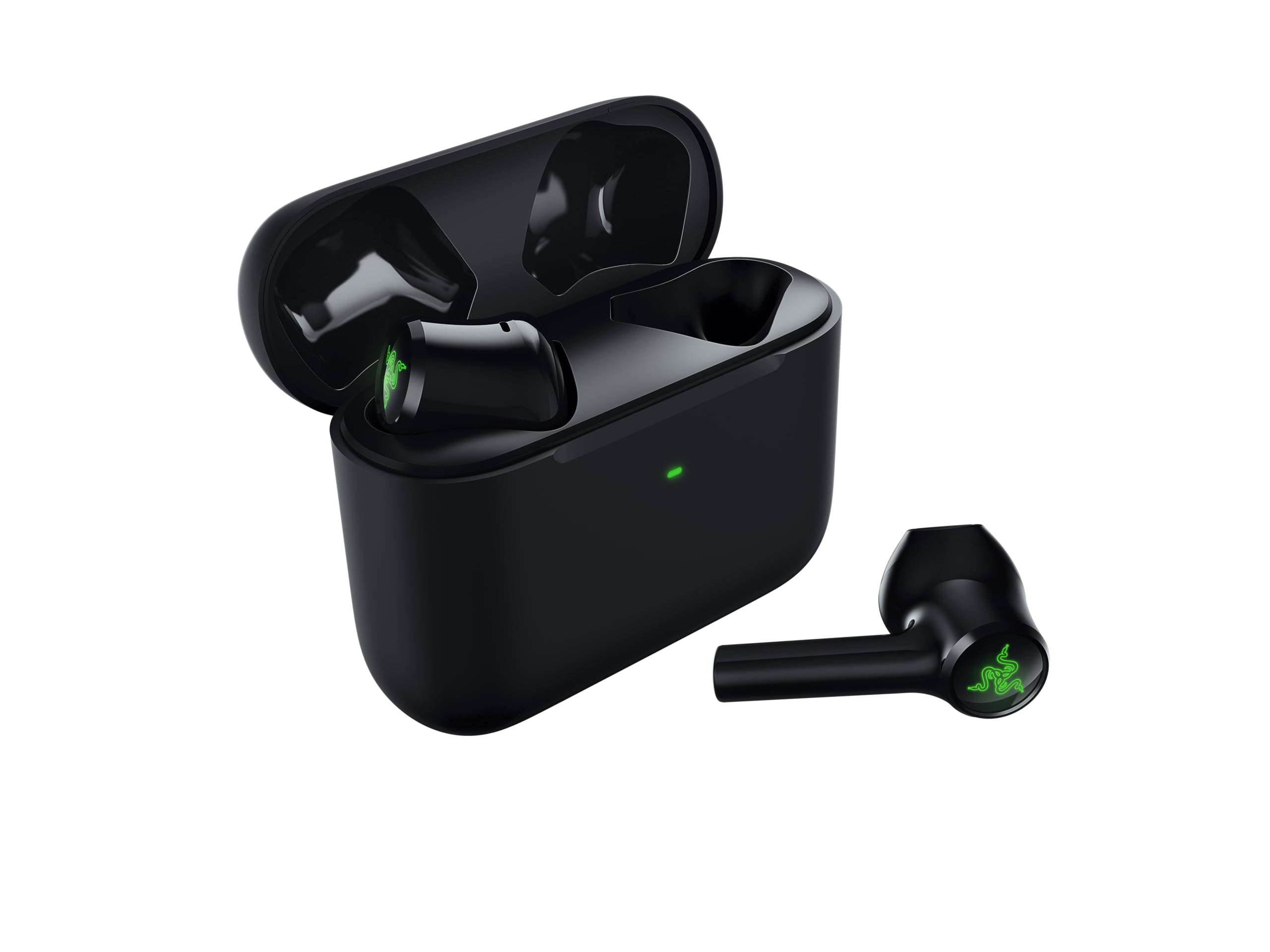 Razer Hammerhead True Wireless X - Low Latency Earbuds (Low Latency 60ms Gaming Mode, Mobile App Customisation, Custom-tuned 13mm drivers, Bluetooth 5.2 with Auto-Pairing, Google Fast Pair) Black