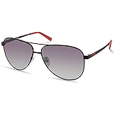 Timberland Men's TBA9267 Polarized Pilot Sunglasses