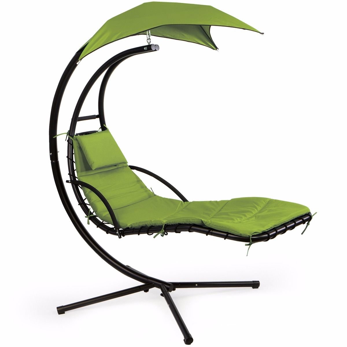 Best Hanging Chaise Lounge Chair W/ Canopy