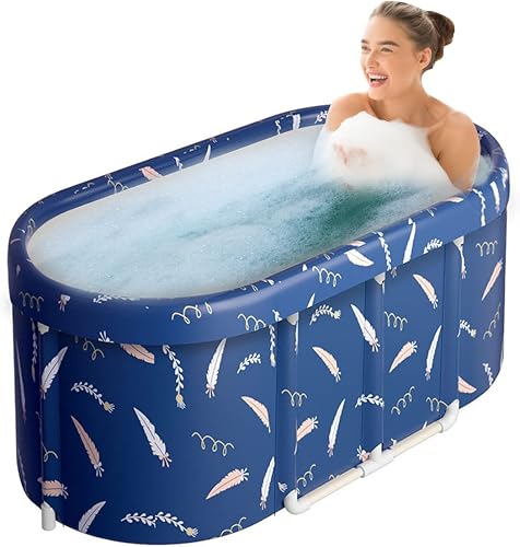 Folding Bathtub - Portable Bath Tub For Home, Full Body