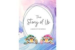 The Story of Us: Hardcover - Baby Shower Gift for Twins - Memory book for Pregnancy, First Year and Beyond (up to 5 Years) - Boy/Girl Twins, ... Pink Interior (Baby Memory Books for Twins)