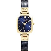 VICTORIA HYDE Dainty Women's Wrist Watch, Rectangle Watches for Women, Womens Watch with Stainless Steel Bracelet or Leather Band