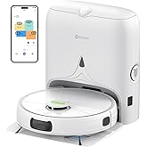 EXTRAVIS V5 PRO Robot Vacuum and Mop Combo, 10000Pa, Self-Emptying Station, LDS Laser Navigation, Tangle-Free Brush for Pet H