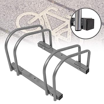 Froadp Galvanised Bicycle Rack Parking Secure Locking Stands