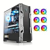 Generic ATX Gaming Computer Cases & Towers with 6