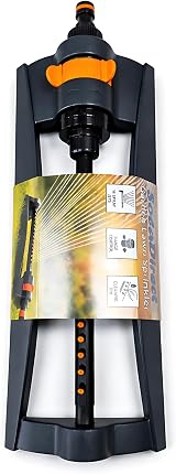 SolaDirect Garden Lawn Watering Sprinkler Oscillating Adjustable Spray Range view 9