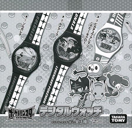 Amazon ポケットモンスターサン ムーン デジタルウォッチ Box商品 1box 6個入り 全3種類 アニメ 萌えグッズ 通販