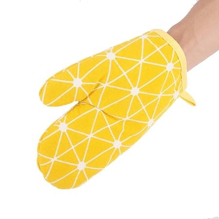 1 Juego Guante Delantal Estera Resistente al Calor Horno de ...