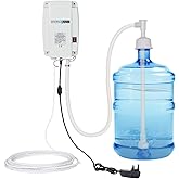 LIYUAN 5 Gallon Auto Bottled Water Pump System 5Gallon Water Jug Pump Portable Water Dispenser Five Gallon Drinking Water Pump System for Refrigerator Ice Maker Coffee Fridge Water Pump