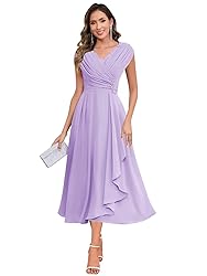 BOLENSYE Lace Chiffon Mother of The Groom Dresses