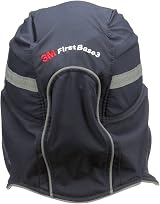 3M First Base 3 Bump Cap 2021200 Winter Navy Blue Reduced Peak 55mm Industrial view 6