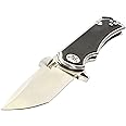 KRUDO Knives KARSINO10 LTE Folding EDC Knife with Drop Point Blade, G10 Inlays, SS Ball Bearing Washers, Louis Krudo’s Original Thumb Wedge for Pocket Deployment, Tactical Pocket Knife, Pocket Art.