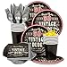 Costume Supercenter BBKIT696 Vintage Dude 50th Birthday Party Standard Tableware Kit