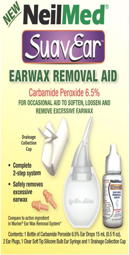 NeilMed Suavear Ear Wax Removal Aid, 0.20 Pound: Health & Personal Care