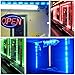 48FT Storefront Window Led Light Waterproof 5050 RGB 3 Led Module Lights DC12V 100pcs Total for Indoor Outdoor Decoration Light Module, Need 12V Power Adapter to Light up