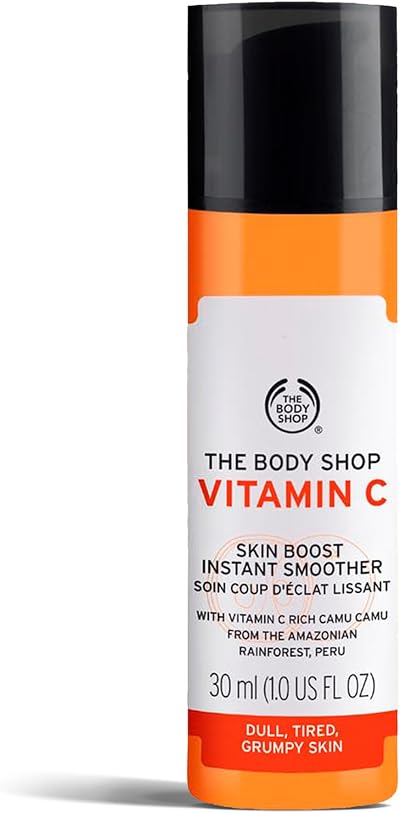 The Body Shop Vitamin C Skin Boost Instant Smoother 30ml Primer Dull Tired Skin