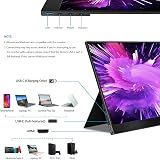 NexiGo 17.3" 144Hz Portable Gaming Monitor FHD IPS Computer Display Type C HDMI view 7