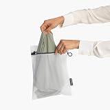 Brabantia Washing Bags Protective Mesh Laundry Bag Set of 3 White 33x25/45x33 view 2