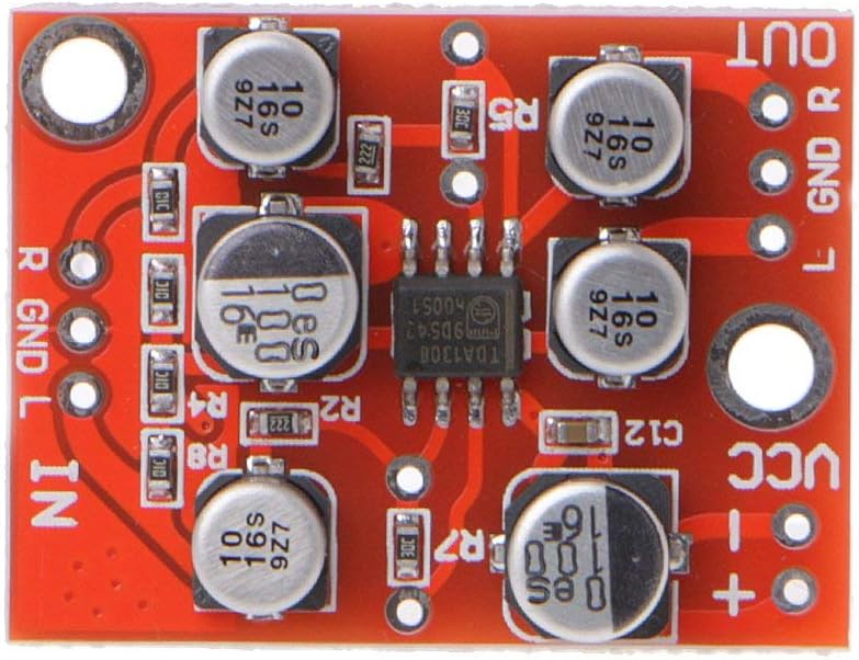 DollaTek DC 5V-15V AD828 OP Amp Preamplifier Board, 1-Channel, Surface Mount, DollaTek Brand, Model AD828