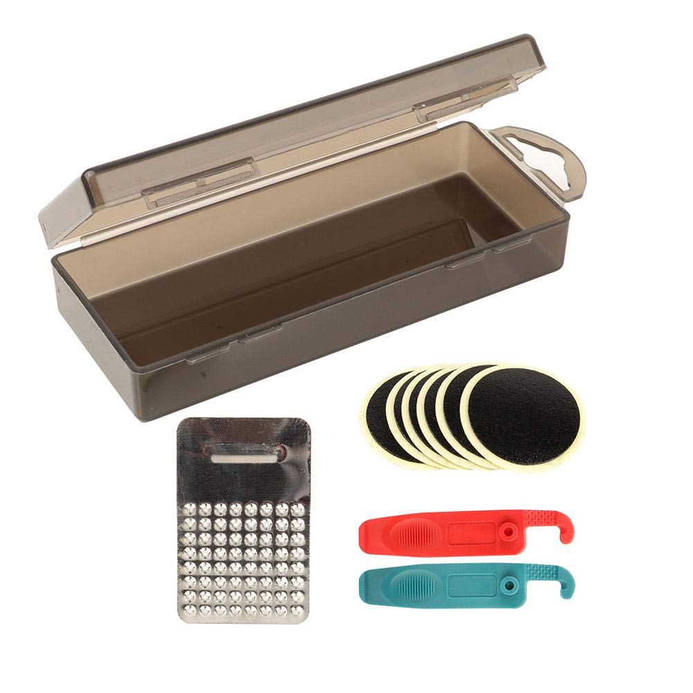 Bike Tire Repair Tool Multifunctional Bike Cycling Repair Tool Mountain Bike ycle Flat Tire Repair Tools Cycling Emergency Tire Fix Kit Cycling Repair Tools Replacement for Mountain Bike(Black)