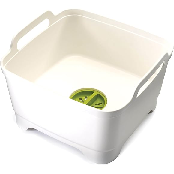 Joseph Joseph Wash & Drain Washing Up Bowl White