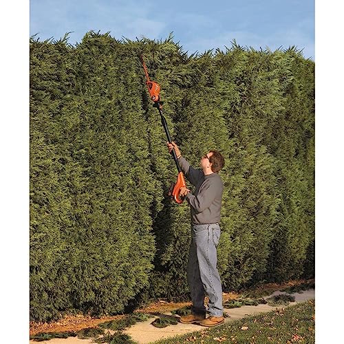 BLACK+DECKER 20V MAX Pole Hedge Trimmer Cordless with Battery and Charger, 18-Inch photo 12