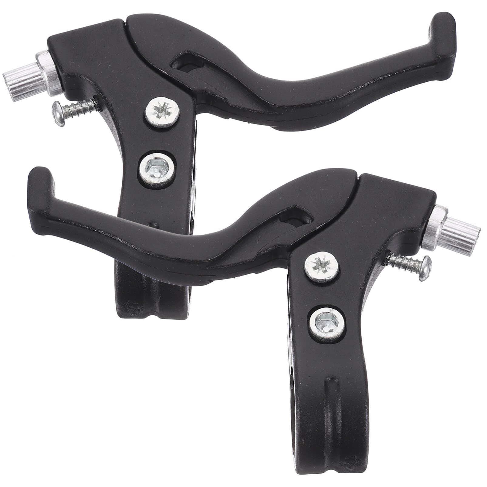 HOMSFOU Kids Bike Brake Lever Pair Universal Children Bicycle Brake Handle Easy Install Safety Replacement for Kids Cycling Accessories