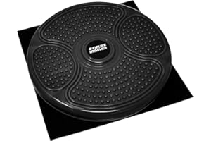 Daiwa Felicity Figure Trimmer Ab Twister Board - Waist Twister Machine for Core & Abs Exercise - Waist Twisting Fitness Tool, Dizzy Disc Twist Board for Slimming Workout & Reflexology