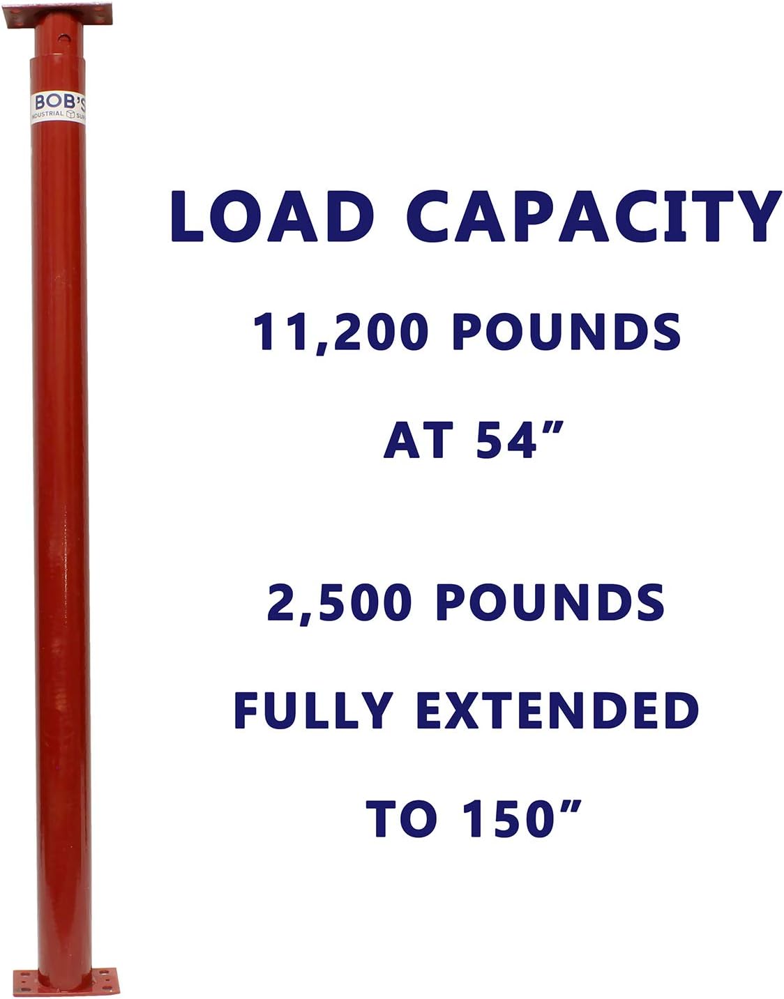 BISupply Basement Floor Jacks – 150in Adjustable House Jacks for Leveling, Basement Jack Post Floor Joist Jacks: Home Improvement