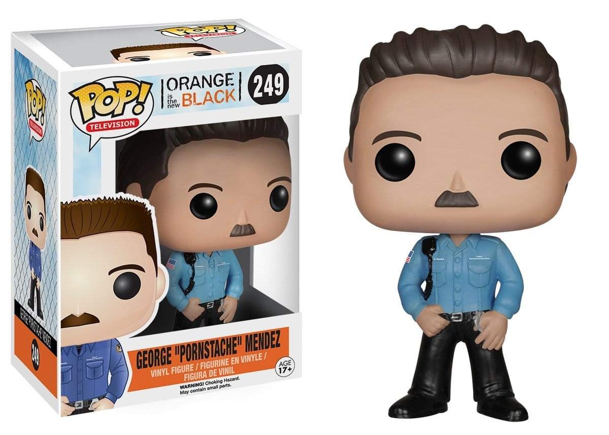 Funko POP TV: OITNB - George Pornstache Mendez Toy Figure