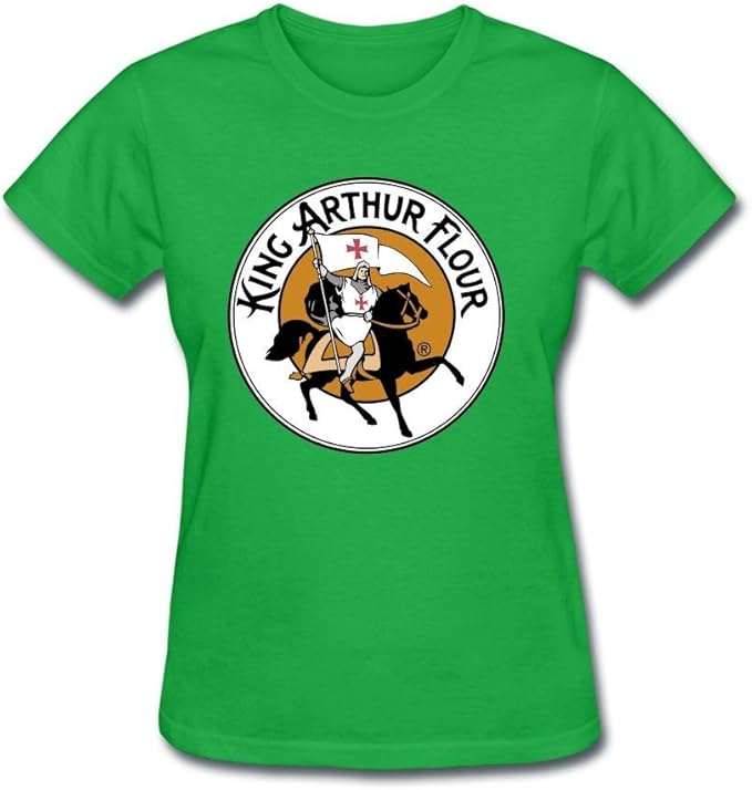 Amazon.com: Women's King Arthur Flour Logo Short Sleeve T-Shirt (4913393637950): Books