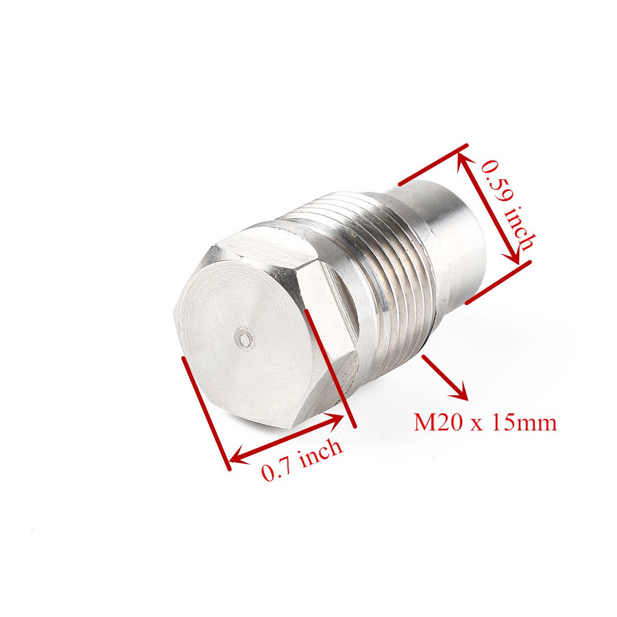 IFJF Stainless Steel Fuel Pressure Relief Valve For GM Duramax LLY/LBZ/LMM 6.6L 20042010 And